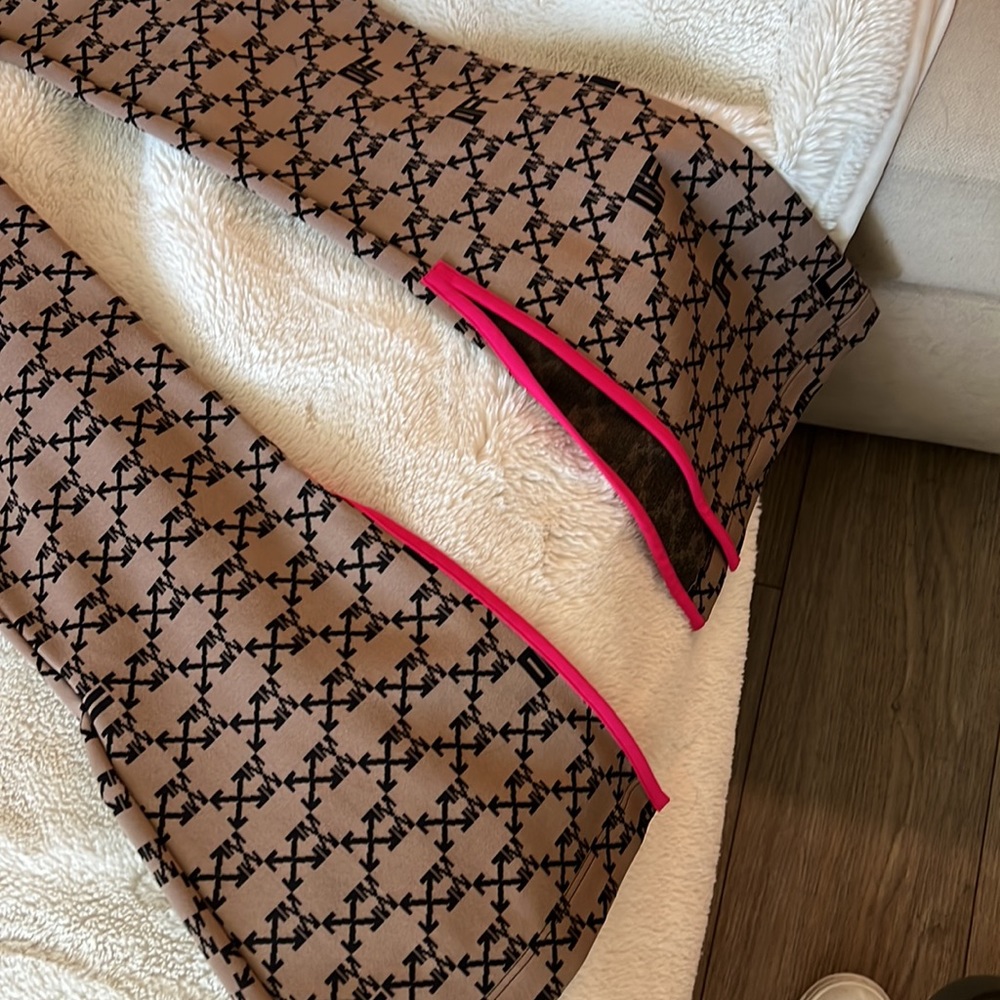 Authentic Off-White Patterned Trousers - image 2